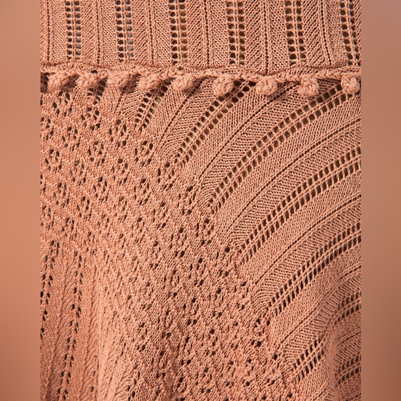 NWT Jonathan Simkhai Crochet Handkerchief Hem Dress Size M - Picture 5 of 7